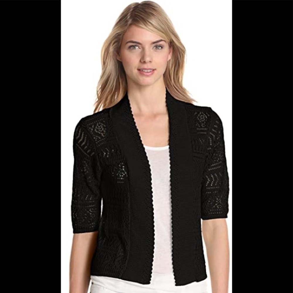 Leo & Nicole Open Cardigan Shrug Sweater (Gift with Purchase)